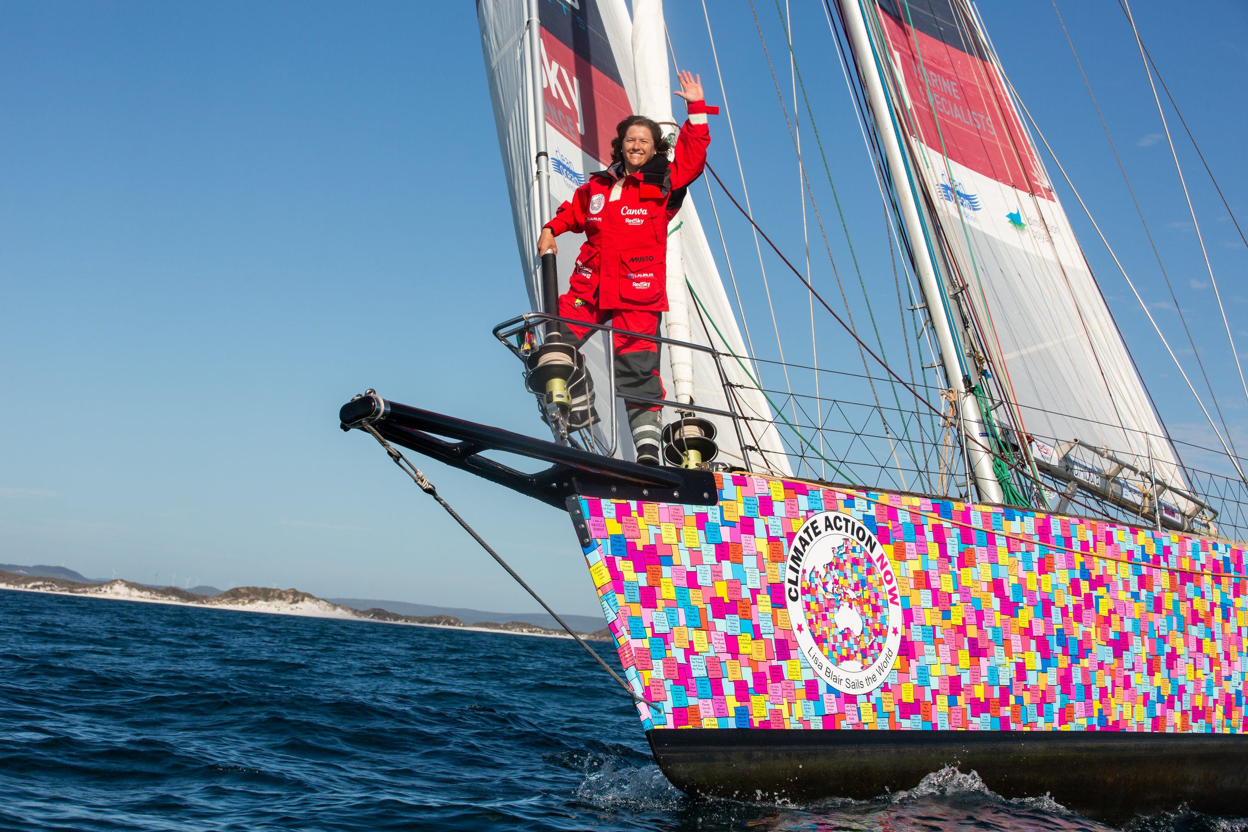 NEW SAILING RECORD FOR Lisa Blair🏆🌊⛵️